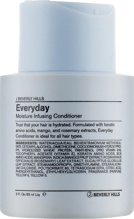 Daily Moisturizing Conditioner - J Beverly Hills Blue Hydrate Every Day Moisture Infusing Conditioner — photo N1