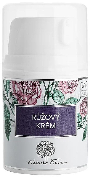 Face cream with Rose Essential Oil & Rose Water - Nobilis Tilia — photo N1