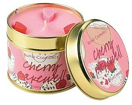 Fragrances, Perfumes, Cosmetics Tin Scented Candle - Bomb Cosmetics Cherry Bakewell Tin Candle