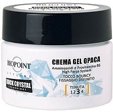 Fragrances, Perfumes, Cosmetics Matte Hair Gel Cream - Biopoint Styling Rock Crystal Crema Gel Opaca