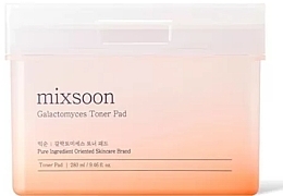 Fragrances, Perfumes, Cosmetics 乳嚢腫症の顔用トナーパッド - Mixsoon Galactomyces Toner Pad