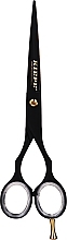 Fragrances, Perfumes, Cosmetics Hairdressing Scissors, 6 inches, black-golden - Kiepe Scissors Regular