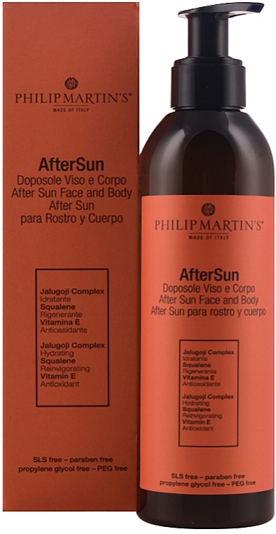 After Sun Face and Body Cream - Philip Martin's AfterSun Face And Body — photo N1