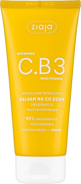 Body Balm - Ziaja Vitamin C.B3 Niacinamide — photo N3