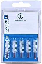 Fragrances, Perfumes, Cosmetics Set of Orthodontic Brushes "Regular Refill 18", 2.0-8.0mm - Curaprox