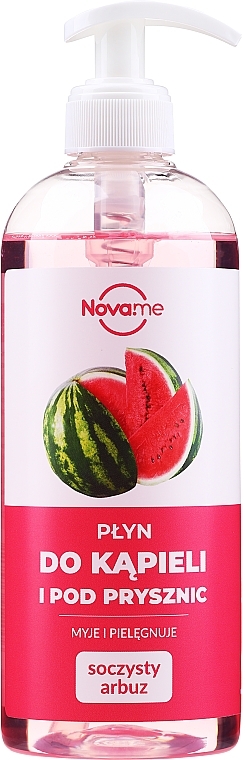 Watermelon Bath & Shower Foam - Novame Juicy Watermelon — photo N1