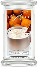 Fragrances, Perfumes, Cosmetics Scented Candle in Jar - Kringle Candle Pumpkin Latte