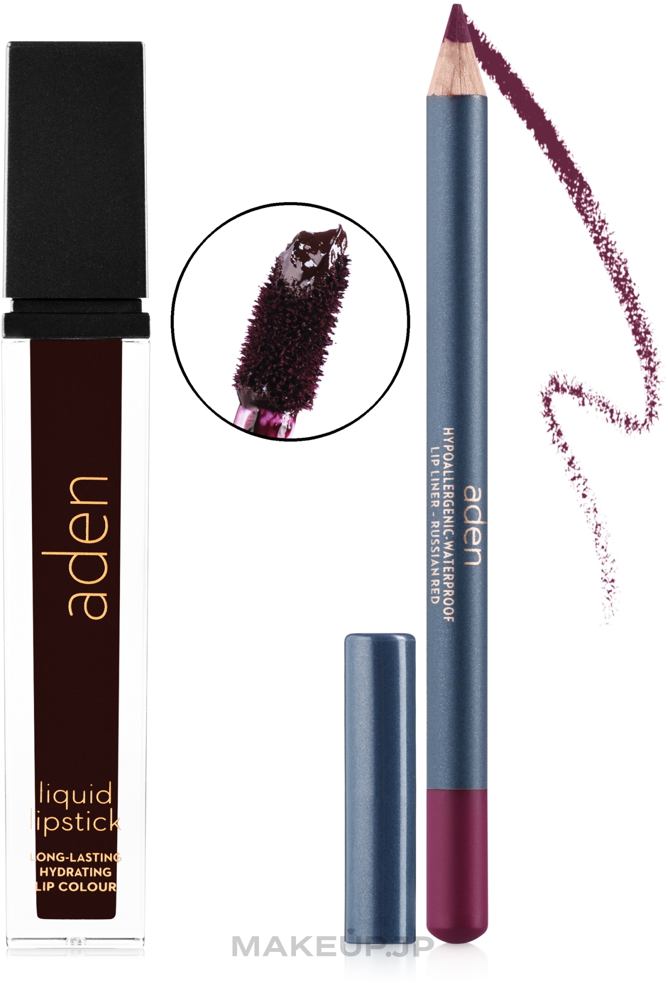 Set - Aden Cosmetics (lipstick/7ml + pencil/1.14g) — photo 32 - Honolulu