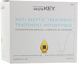 Fragrances, Perfumes, Cosmetics Anti Skeptic Hair Ampoules - Saryna Key Unique Pro Anti Skeptic Treatment