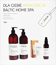 Fragrances, Perfumes, Cosmetics Set - Ziaja Baltic Home SPA (f/ser/90ml + b/ser/400ml + gel/500ml + f/cr-mask/50ml)
