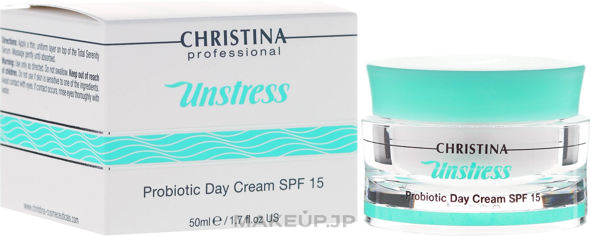 Probiotic Day Cream - Christina Unstress ProBiotic Day Cream SPF 15 — photo 50 ml