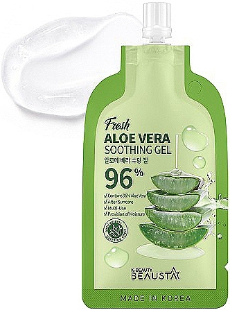 Versatile Aloe Vera Soothing Gel - Beausta Fresh Aloe Vera Soothing Gel — photo N1