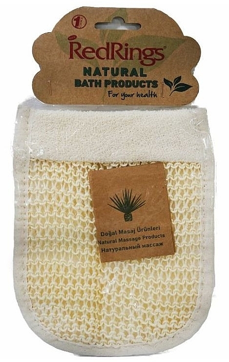 Agave Sisal Massage Glove - RedRings — photo N1