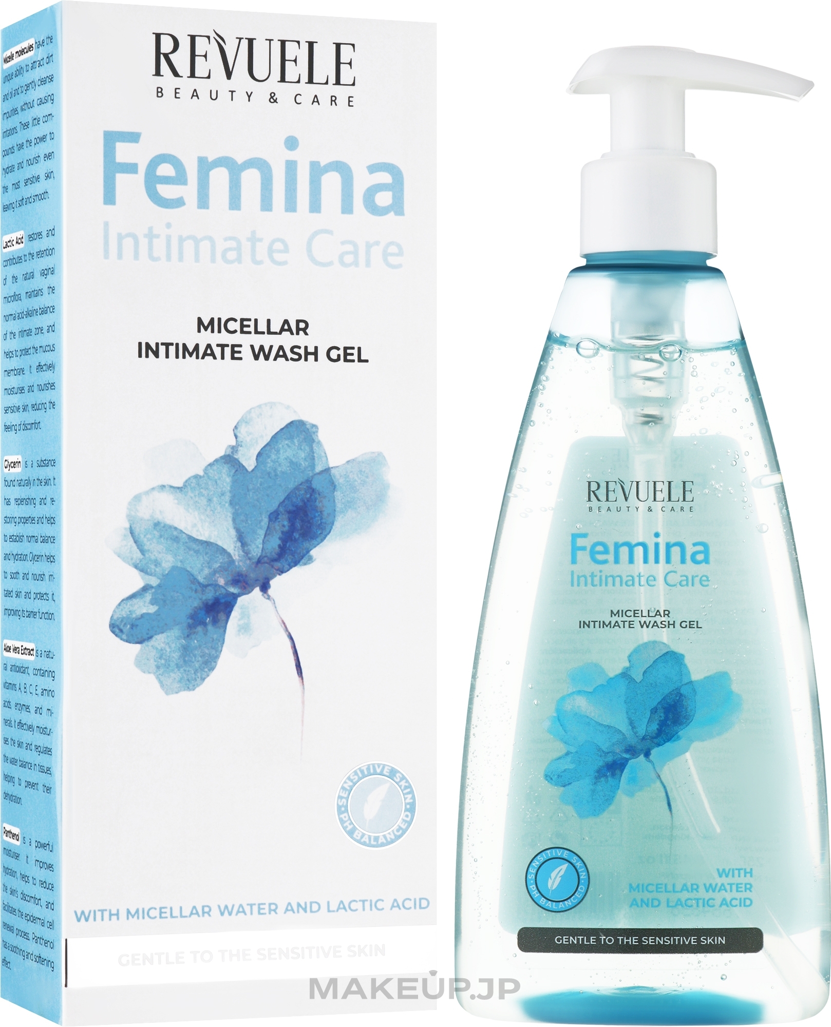 Micellar Intimate Wash Gel - Revuele Femina Intimate Care Micellar Intimate Wash Gel — photo 250 ml