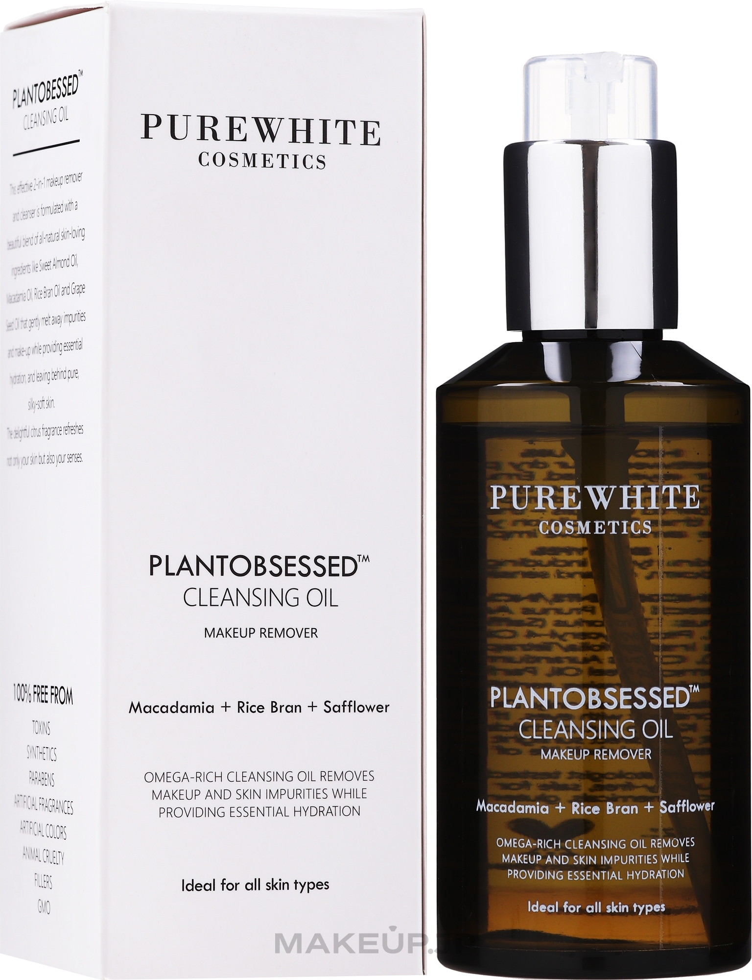 Nourishing Cleansing Face Oil - Pure White Cosmetics Plant Obsessed Nourishing Cleansing Oil — photo 150 ml