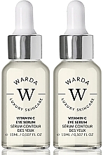 Fragrances, Perfumes, Cosmetics Set - Warda Skin Glow Boost Vitamin C Eye Serum (eye/serum/2x15ml)