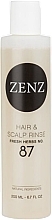 Fragrances, Perfumes, Cosmetics Hair & Scalp Rinse - Zenz Organic No. 87 Hair & Scalp Rinse