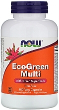 Fragrances, Perfumes, Cosmetics Iron-Free Multivitamins, capsules - Now Foods EcoGreen Multi Iron Free