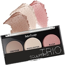 Fragrances, Perfumes, Cosmetics Makeup Palette - Belor Design Sculpting Trio