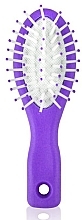 Fragrances, Perfumes, Cosmetics Massage Hair Brush (mini size), purple - Donegal