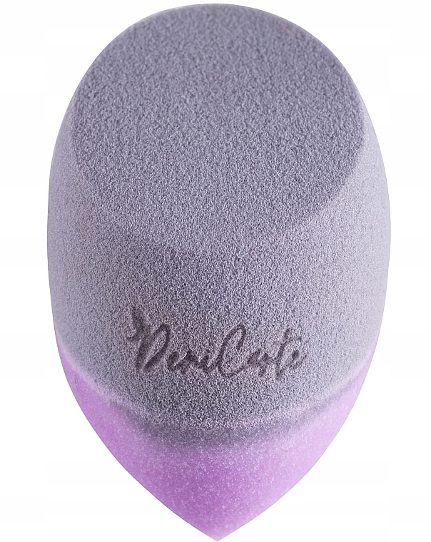 Color Changing Makeup Sponge - Deni Carte Magic Blender Flat 5416 Grey-Pink — photo N3