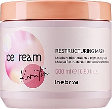 Fragrances, Perfumes, Cosmetics Keratin Repair Mask - Inebrya Ice Cream Keratin Restructuring Mask