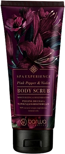 Pink Pepper & Violet Body Scrub - Barwa Spa Experience Body Scrub — photo N1