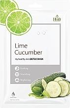 Fragrances, Perfumes, Cosmetics Lime Cucumber Detox Face Mask - HnB My Healthy Skin Detox Mask Lime Cucumber