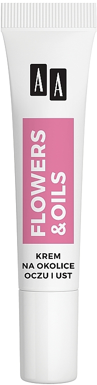 Anti-Wrinkle Eye & Hand Cream 75+ - AA Flowers & Oils Anti-Wrinkle Eyes And Lip Cream — photo N3