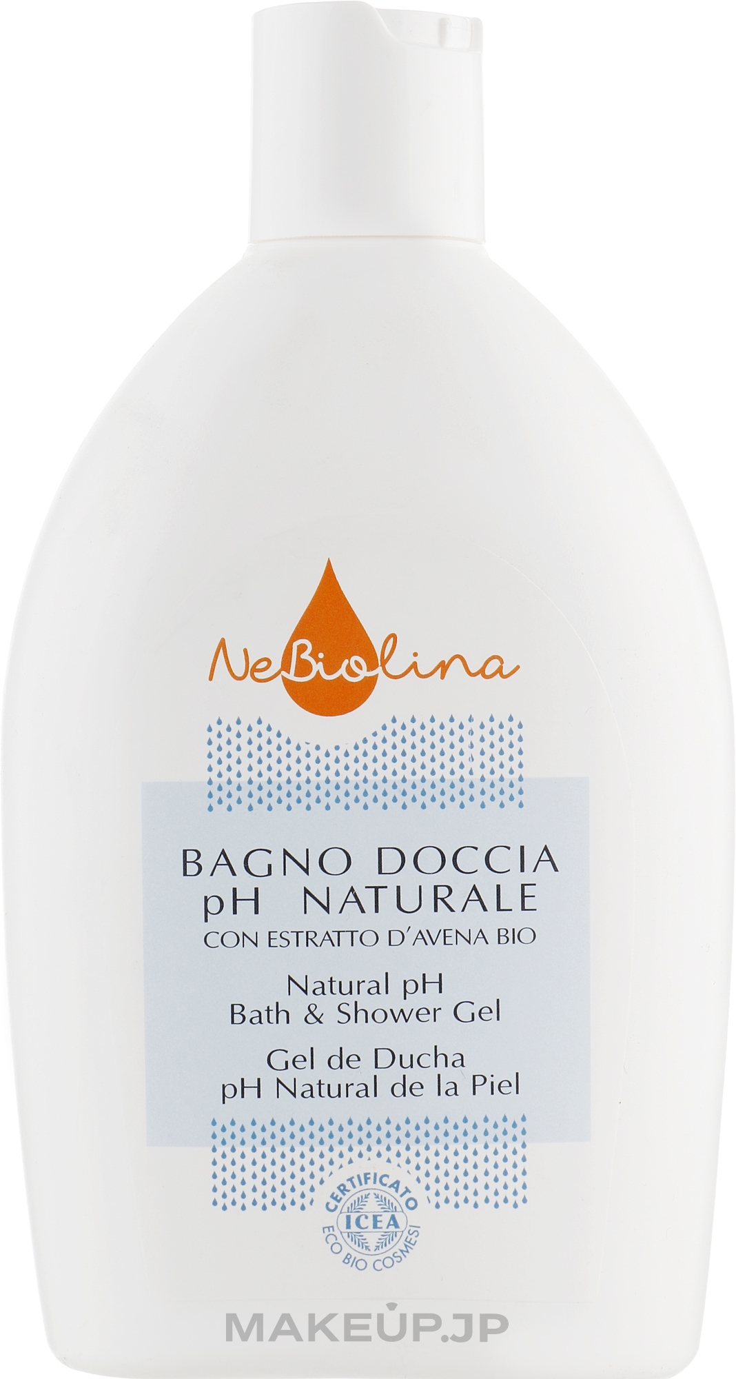 Shower Gel - Nebiolina Natural pH Bath & Shower Gel — photo 500 ml