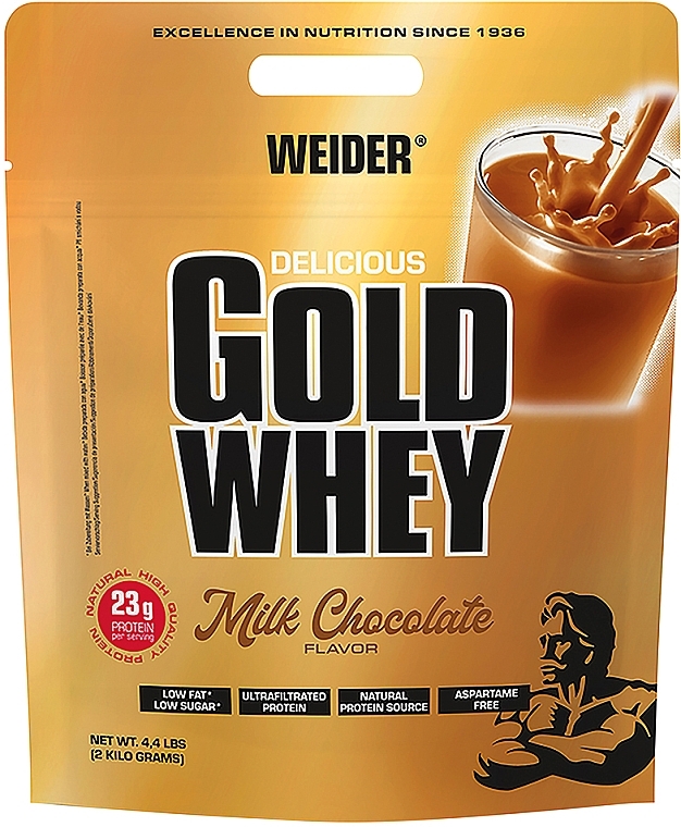 Whey Protein - Weider Gold Whey Chocolate — photo N2