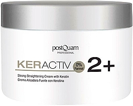 Hair Straightening Keratin Cream - PostQuam Keractiv Strong Straightening Cream With Keratin — photo N1