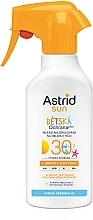 Fragrances, Perfumes, Cosmetics Face and Body Baby Tanning Lotion in Spray - Astrid Kids Protection Plus Sun Milk SPF 30