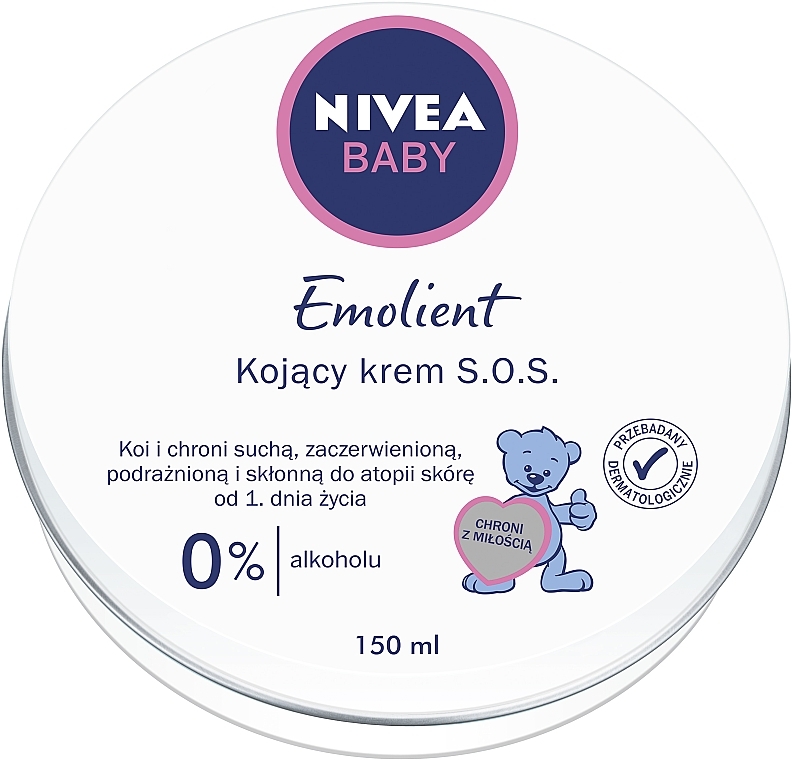 Kids Soothing Cream - NIVEA Baby Emolient SOS Creme — photo N1