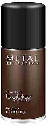 Byblos Metal Sensation - Deodorant Spray — photo N1
