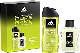 Adidas Pure Game - Set (edt/100ml + sh/gel/250ml) — photo N1