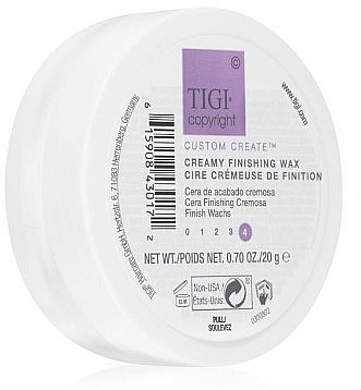 Hair Cream Wax, hold 4 - Tigi Copyright Creamy Finishing Wax — photo N2