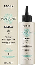 Exfoliating Anti Dry & Oily Dandruff Gel - Lakme Teknia Scalp Care Detox Gel — photo N2