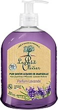 Liquid Soap with Lavender Scent - Le Petit Olivier Pure liquid traditional Marseille soap Lavender — photo N1