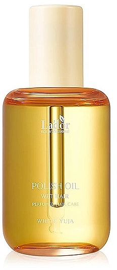 Smooth Hair Perfumed Oil - La'dor Polish Oil Wet Hair White Yuja — photo N1