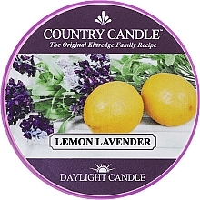 Fragrances, Perfumes, Cosmetics Scented Candle in Jar - Country Candle Lemon Lavender
