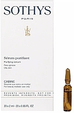 Fragrances, Perfumes, Cosmetics Cleansing Sebum-Regulating Ampoule Serum - Sothys Purifying Serum Oily Skin