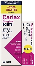 Fragrances, Perfumes, Cosmetics Set - Kin Cariax Gingival (toothpaste/100ml + mouthwash/500ml)