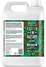 Fragrances, Perfumes, Cosmetics Coconut Conditioner for Normal & Dry Hair - Faith In Nature Coconut Conditioner Refill (refill)