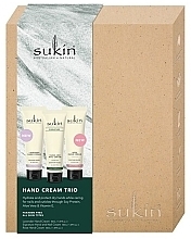 Fragrances, Perfumes, Cosmetics Hand Cream Set - Sukin Nourishing Hand Cream Trio Gift Pack (h/cr/3x50ml)