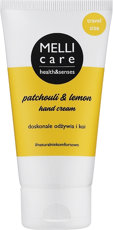 Hand Cream - Melli Care Patchouli&Lemon Hand Cream — photo N1