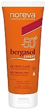 Facial BB Cream SPF50+ - Noreva Laboratoires Bergasol Expert BB Cream Light SPF50+ — photo N1