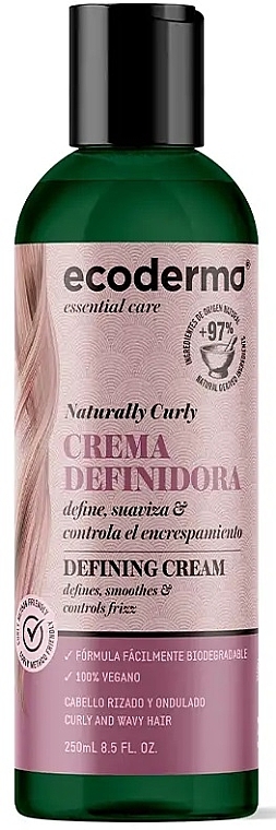 Curl Defining Cream - Ecoderma Naturally Curly Defining Cream — photo N1