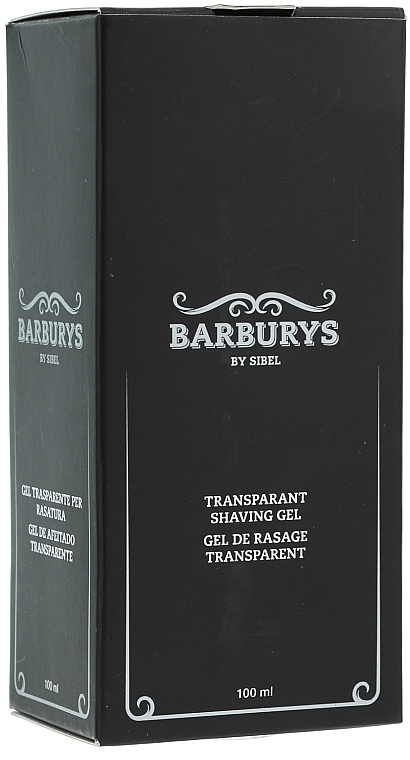 Transparent Shave Gel - Barburys Transparant Shaving Gel — photo N1