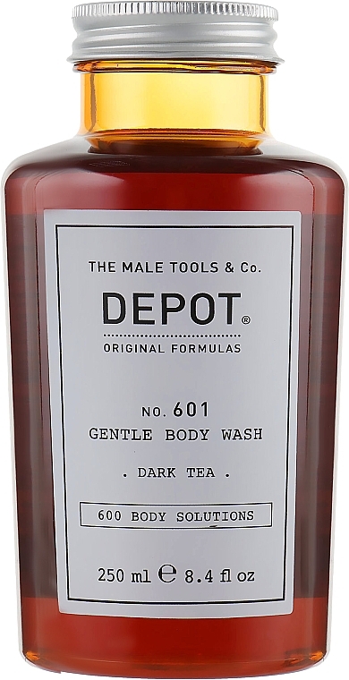 Dark Tea Shower Gel - Depot 601 Gentle Body Wash Dark Tea — photo N1